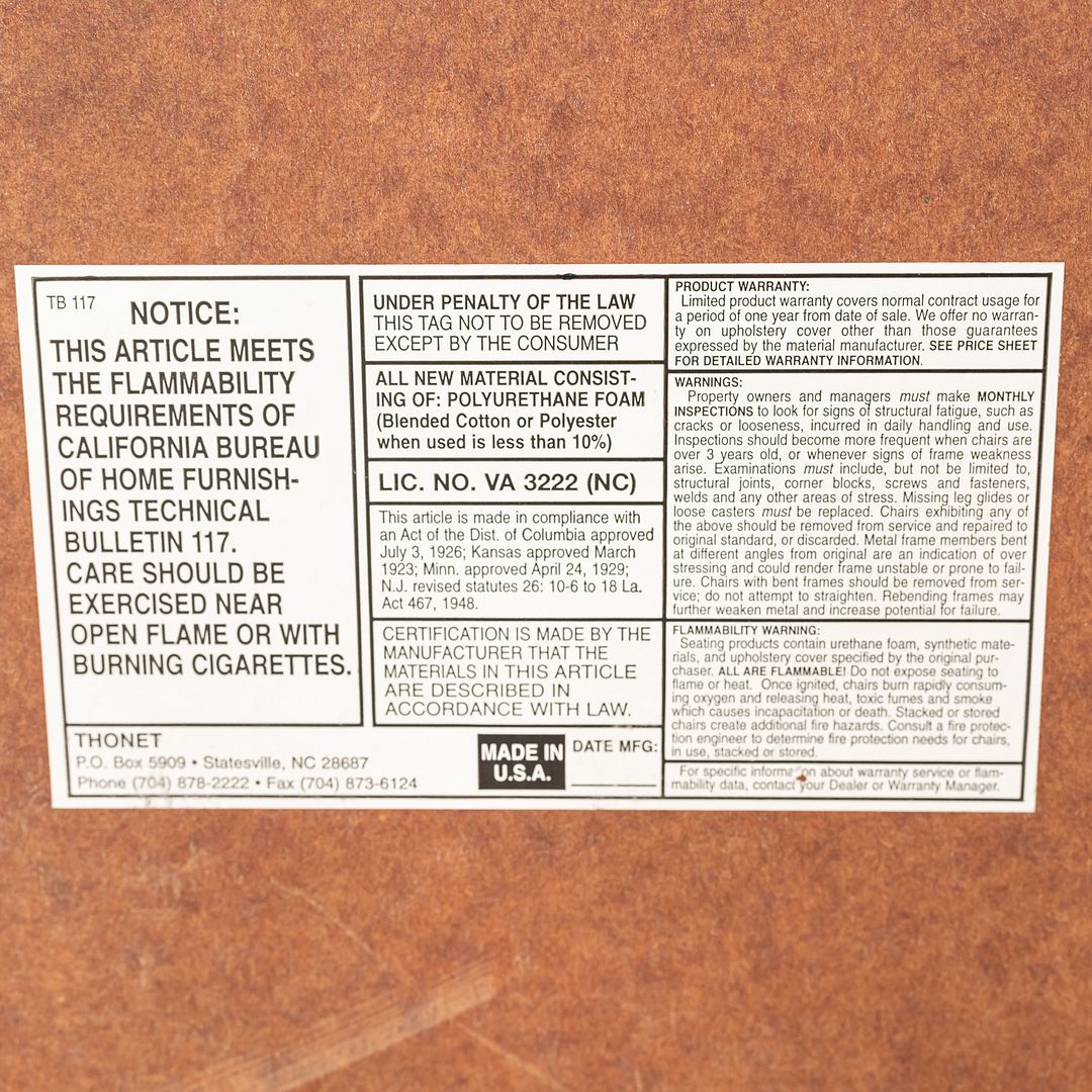 1990s Marcel Breuer Thonet Laccio Tall Side / End Table Black Laminate 2x Avail