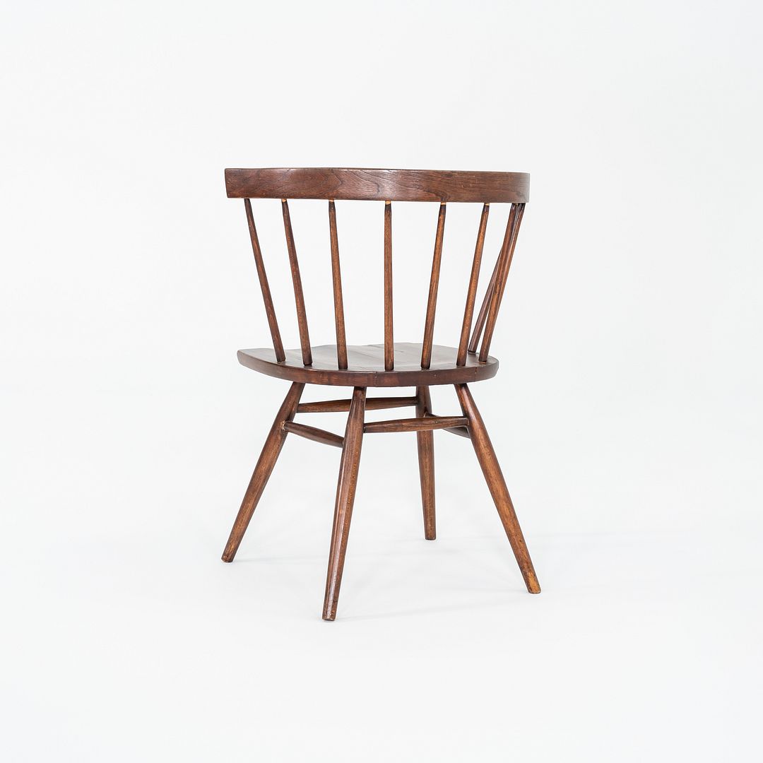 1949 George Nakashima for N19 Knoll Straight Chair in Walnut, Freshly Refinished