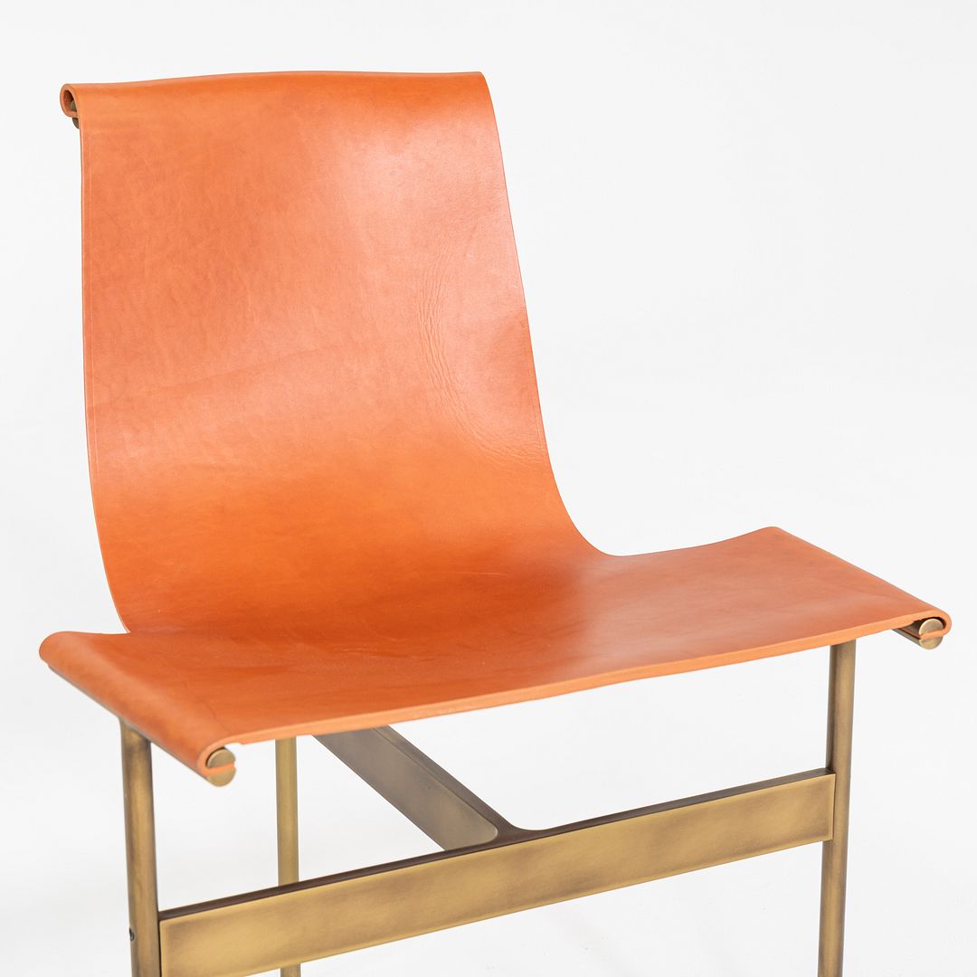 2010s Set of Four Katavolos Littell and Kelley Gratz TG-10 Dining Chairs Leather