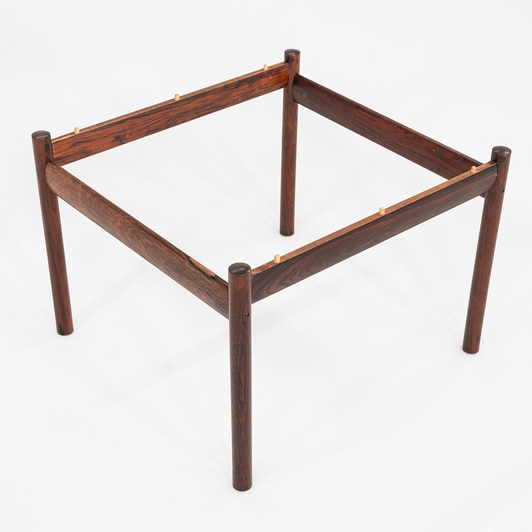 1960s Sven Ivar Dysthe for Dokka Mobler Rosewood Side / End Table 3x Available