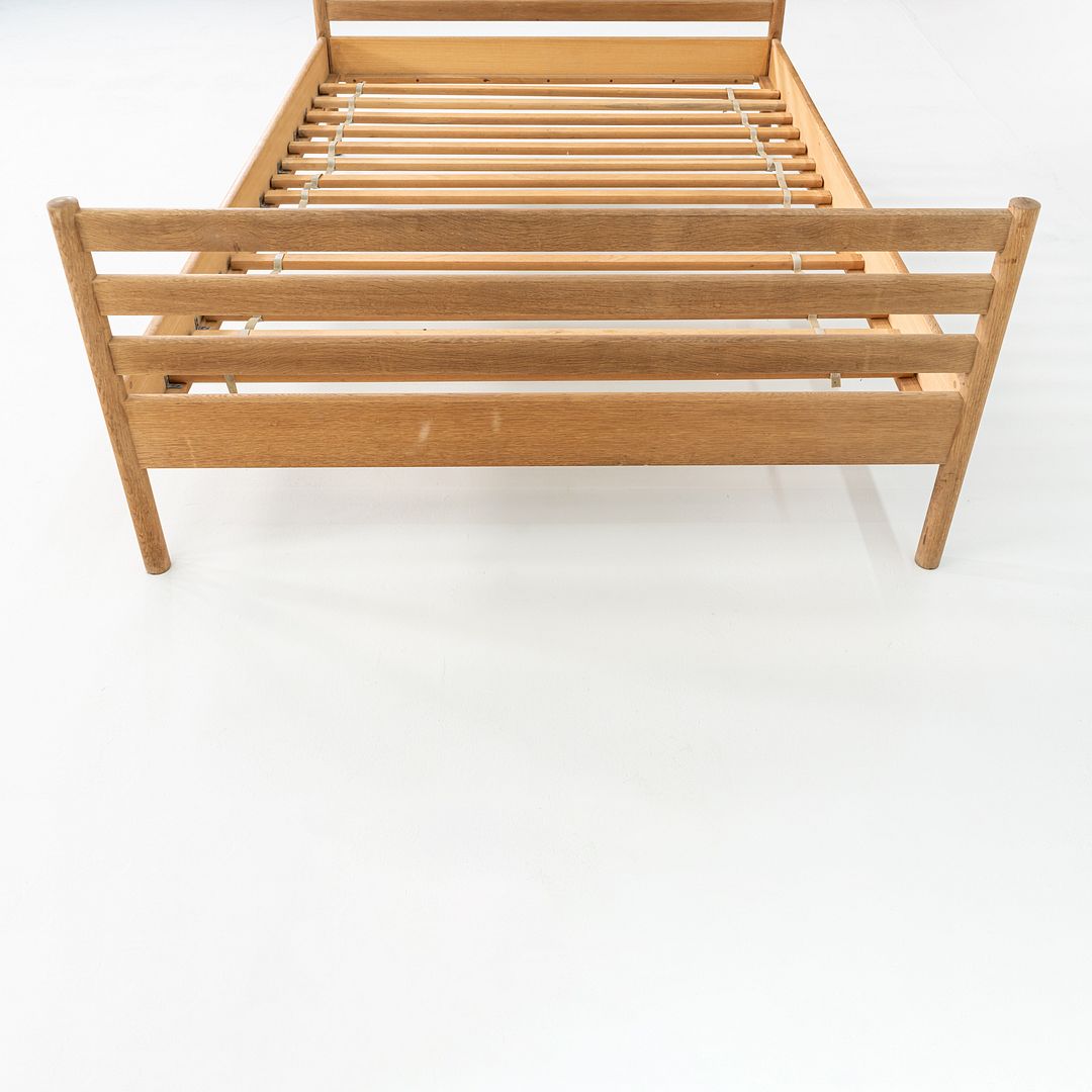 1970s Scandinavian Full Size Bed in Oak by Hans Wegner for RY Mobler, Denmark