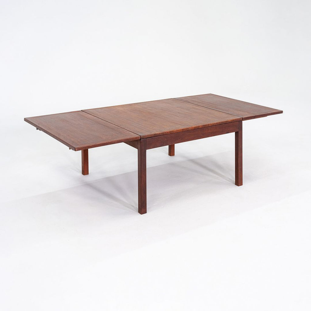 1960s Borge Mogensen for Fredericia Stolefabrik Drop Leaf Coffee Table 31x63"