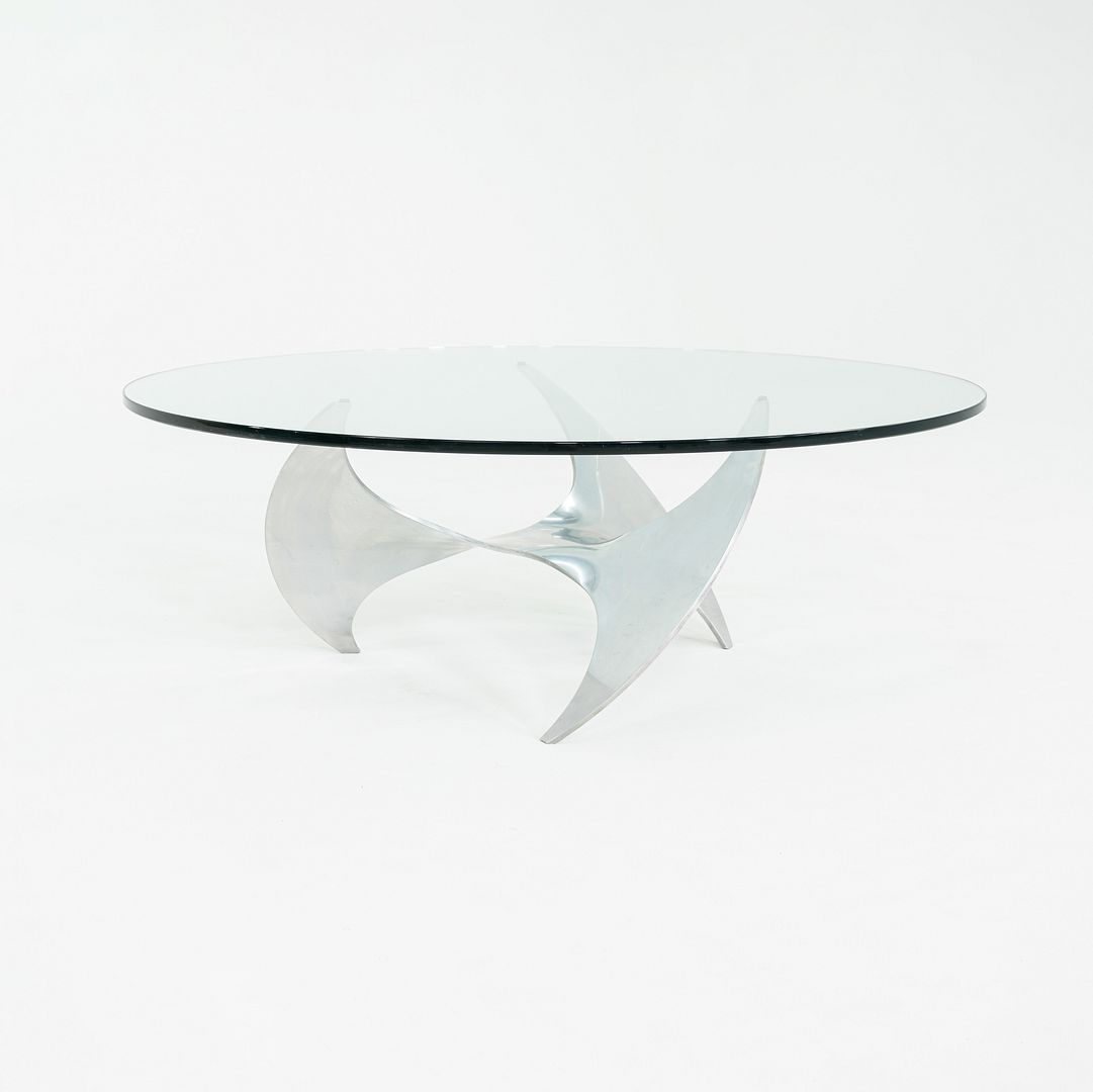 1960s Knut Hesterberg for Ronald Schmitt K9 Propeller Coffee Table 44 inches
