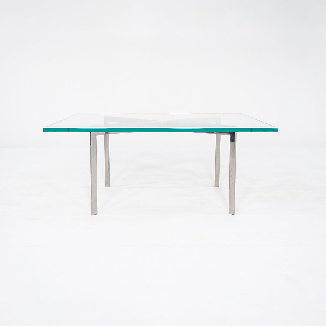 2000s Mies van der Rohe for Knoll Barcelona Coffee Table Stainless Steel & Glass