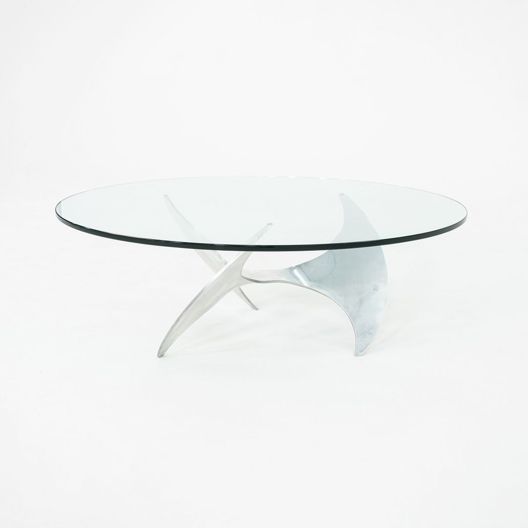 1960s Knut Hesterberg for Ronald Schmitt K9 Propeller Coffee Table 44 inches