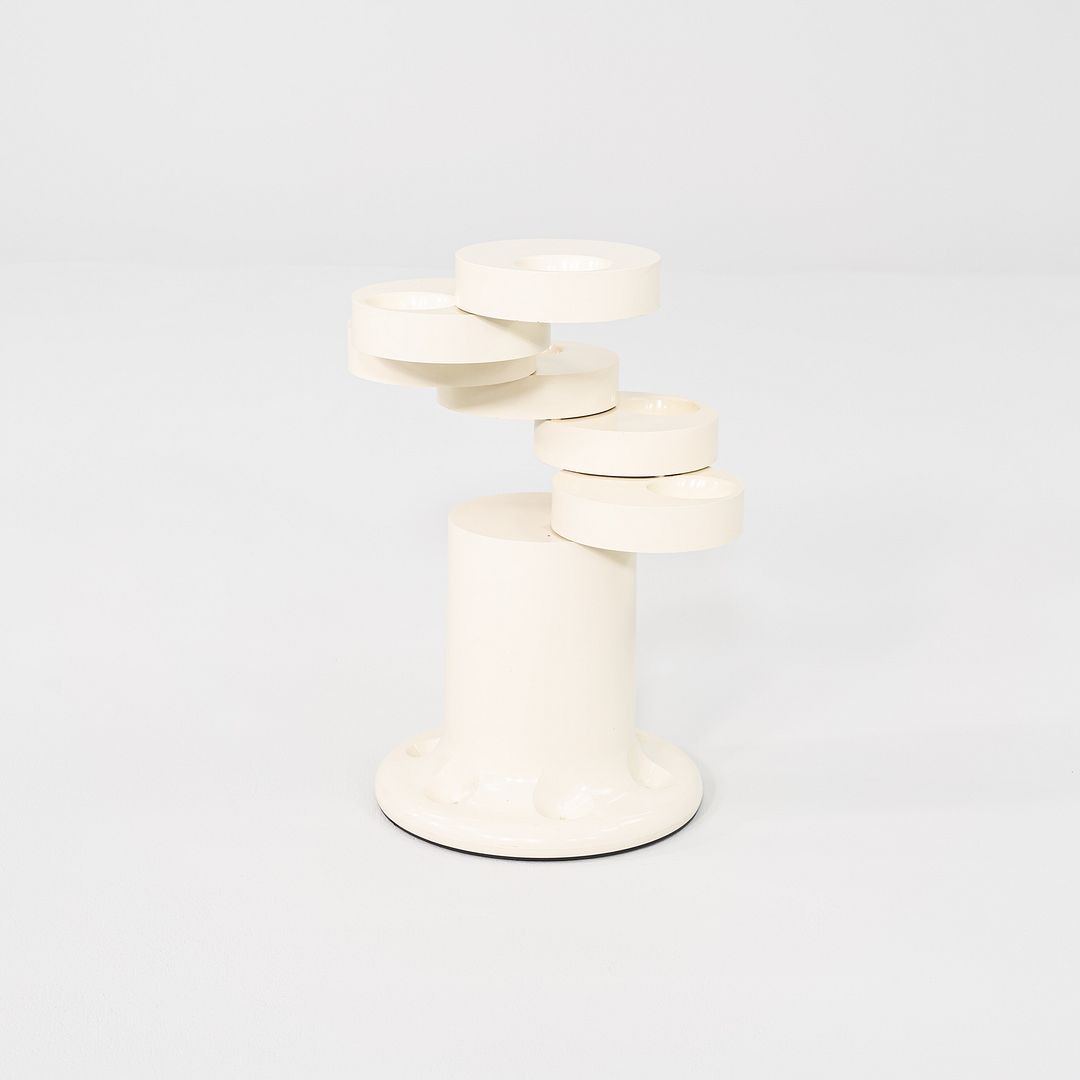 1970s Giancarlo Piretti for Anonima Castelli Pluvium Umbrella Stand in White