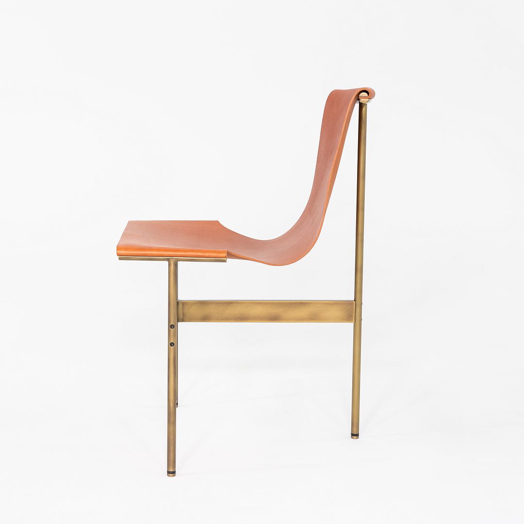 2010s Set of Four Katavolos Littell and Kelley Gratz TG-10 Dining Chairs Leather