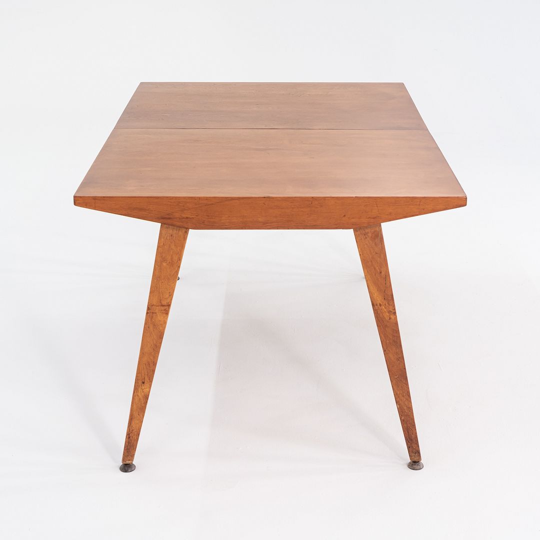 1948 George Nakashima for Knoll Associates N-12 Extension Dining Table in Birch