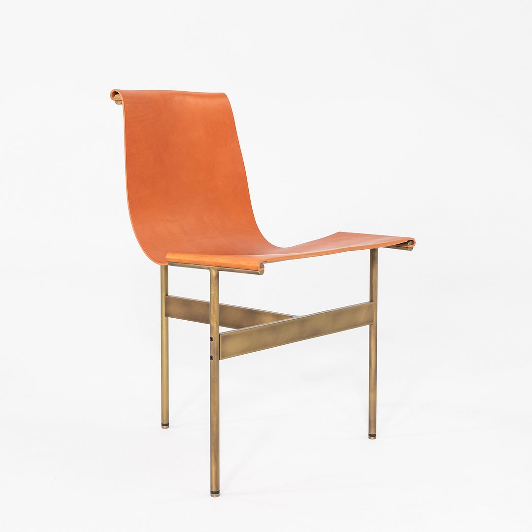 2010s Set of Four Katavolos Littell and Kelley Gratz TG-10 Dining Chairs Leather