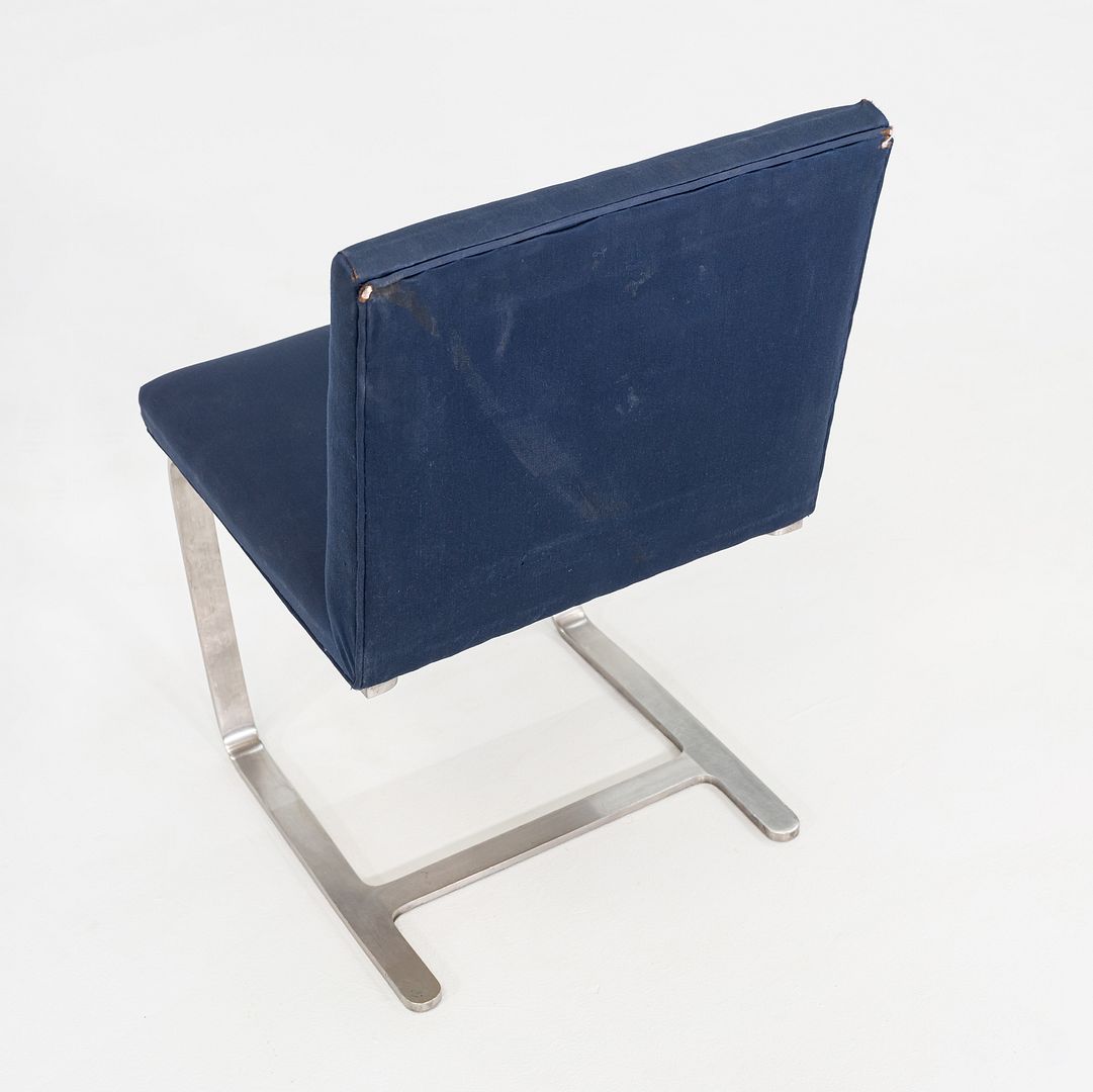 1959 Pair of Mies van der Rohe Brno Armless Chairs from Four Seasons Restaurant