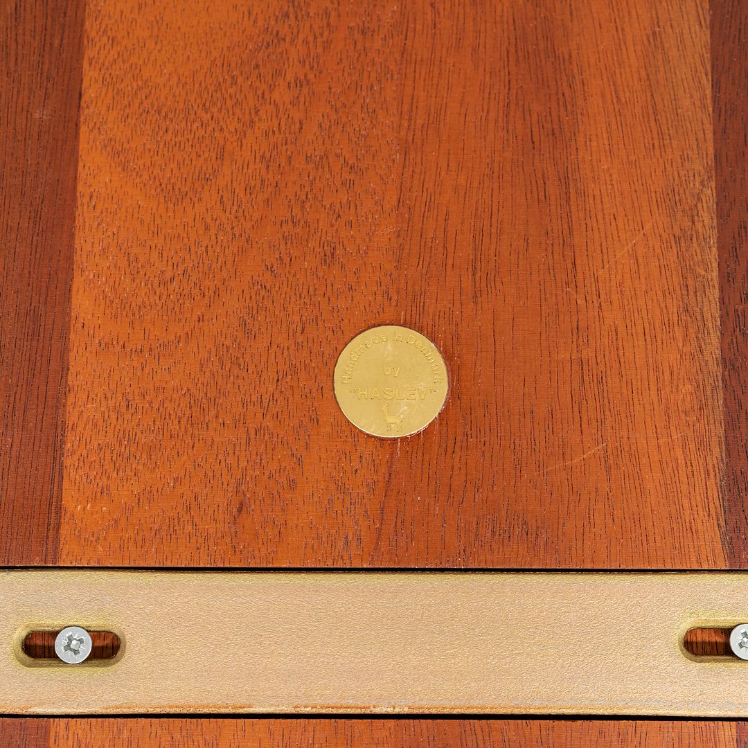 1990s Haslev Mobelsnedkeri of Denmark Timeless Coffee Table in Teak 56x36 in