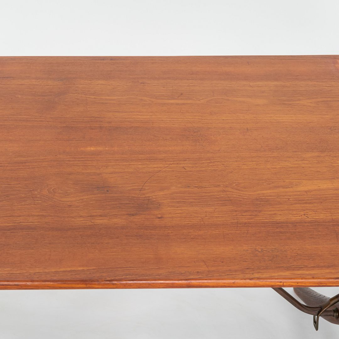 1960s Hans Wegner for Andreas Tuck AT-304 Teak Dining Table w/ Drop-Leaf Ext