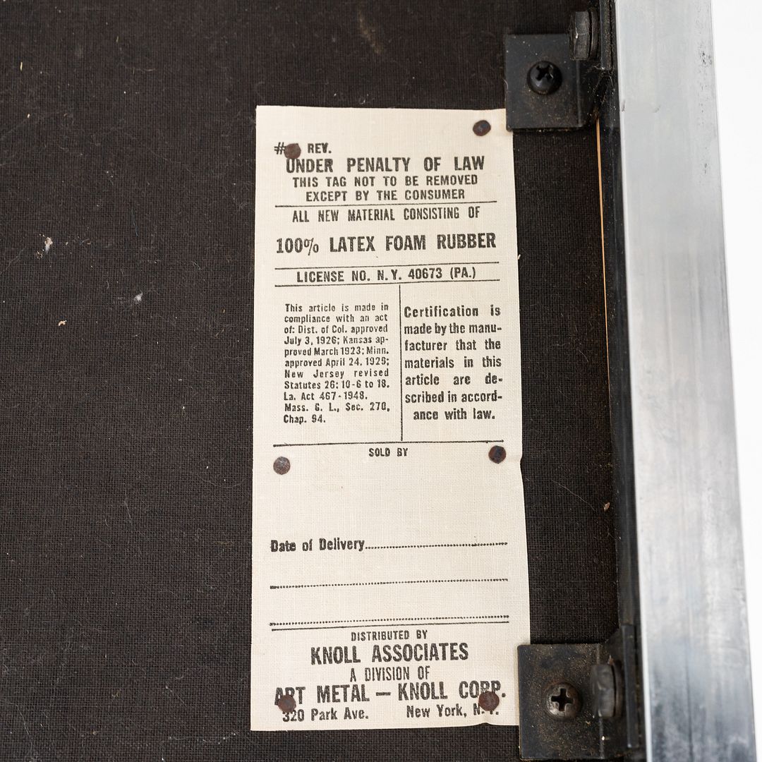 1960s Florence Knoll Chrome Bench Upholstered in Green Mohair 36x18" 2x Avail