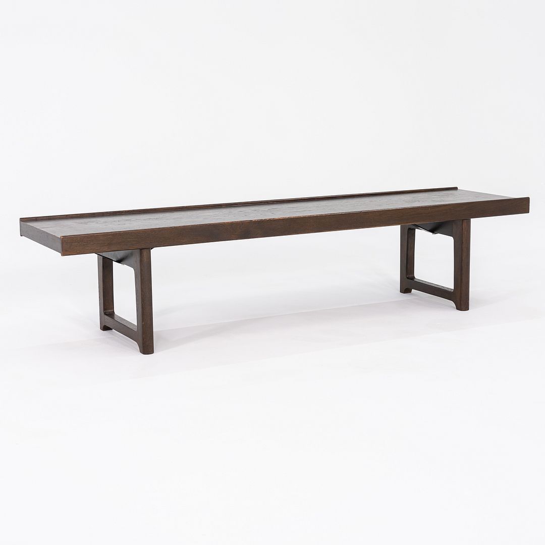 1960s Torbjorn Afdal for Mellemstrand Bruksbo of Norway 59 Inch Bench in Oak