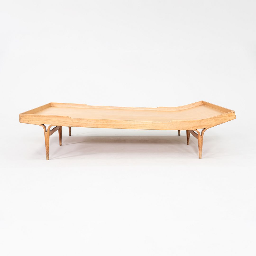 1960s Bruno Mathsson for Karl Mathsson Berlin 57 Full-Sized Day Bed Lounge Birch
