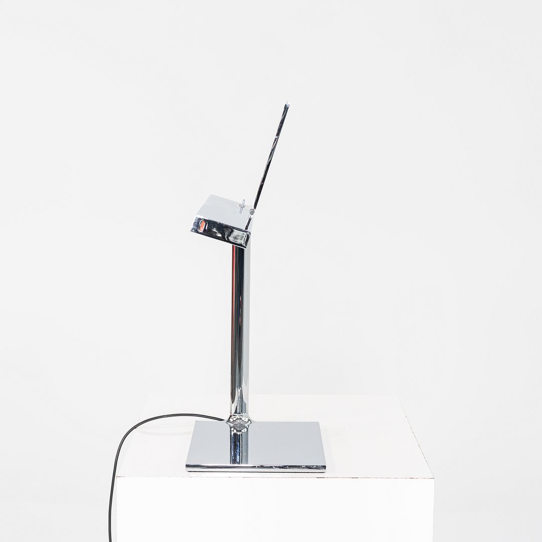 SOLD 2014 Philippe Starck for Flos D’e-Light Chrome Aluminum and Steel Table Lamp