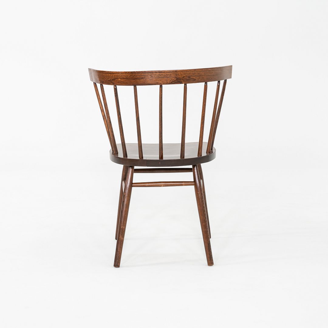 SOLD 1949 George Nakashima for Knoll N19 Straight Chair in Walnut, Freshly Refinished