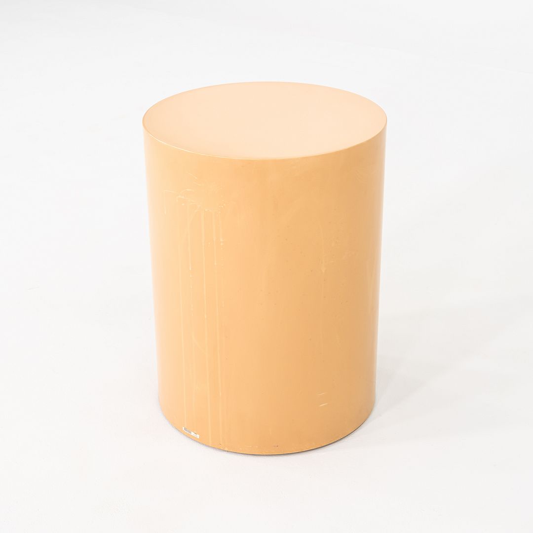 Pair of 1970s Paul Mayen for Intrex Habitat Lacquered Pedestal Tables 18 inches