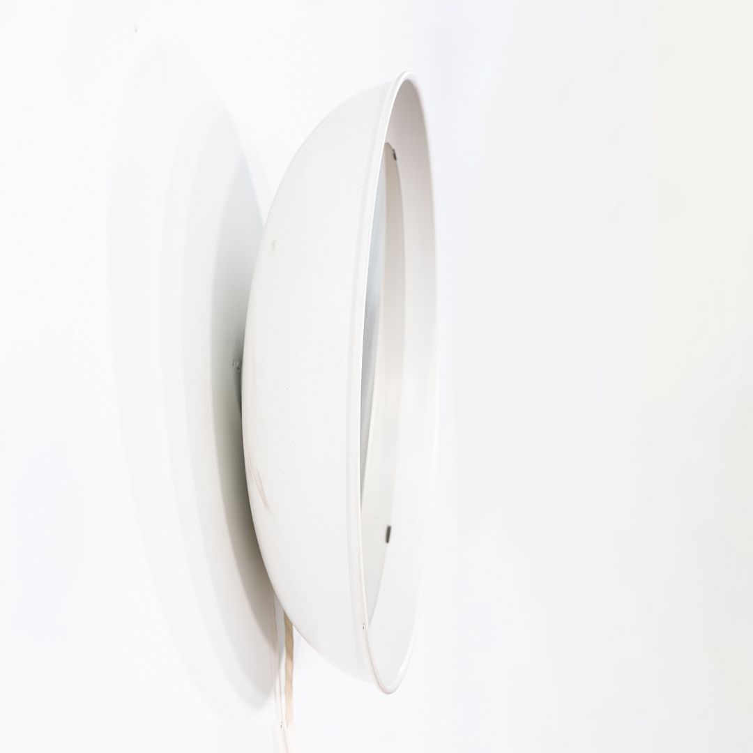C. 1965 Poul Henningsen for Louis Poulsen PH Mirror in White, Danish Design