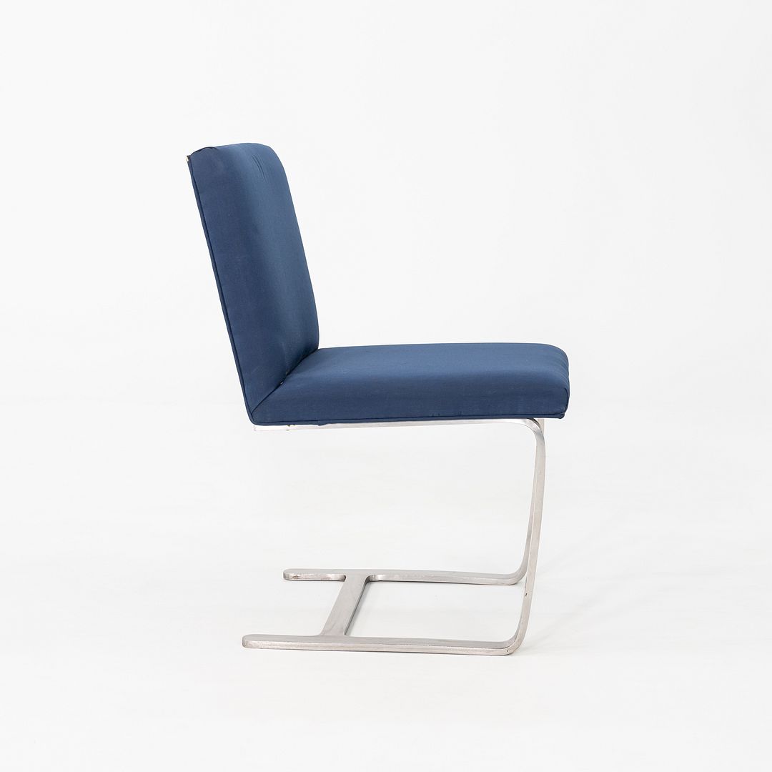 1959 Pair of Mies van der Rohe Brno Armless Chairs from Four Seasons Restaurant