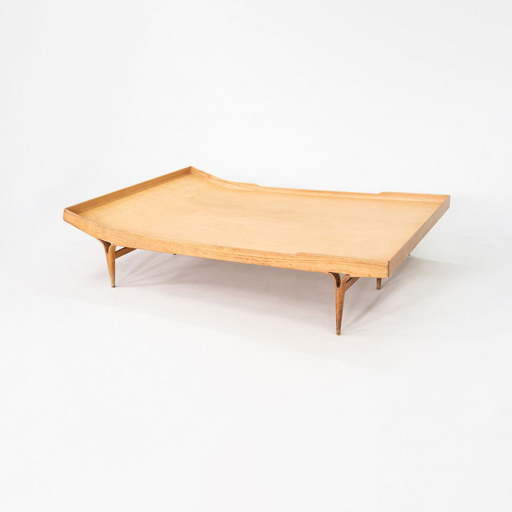 1960s Bruno Mathsson for Karl Mathsson Berlin 57 Full-Sized Day Bed Lounge Birch