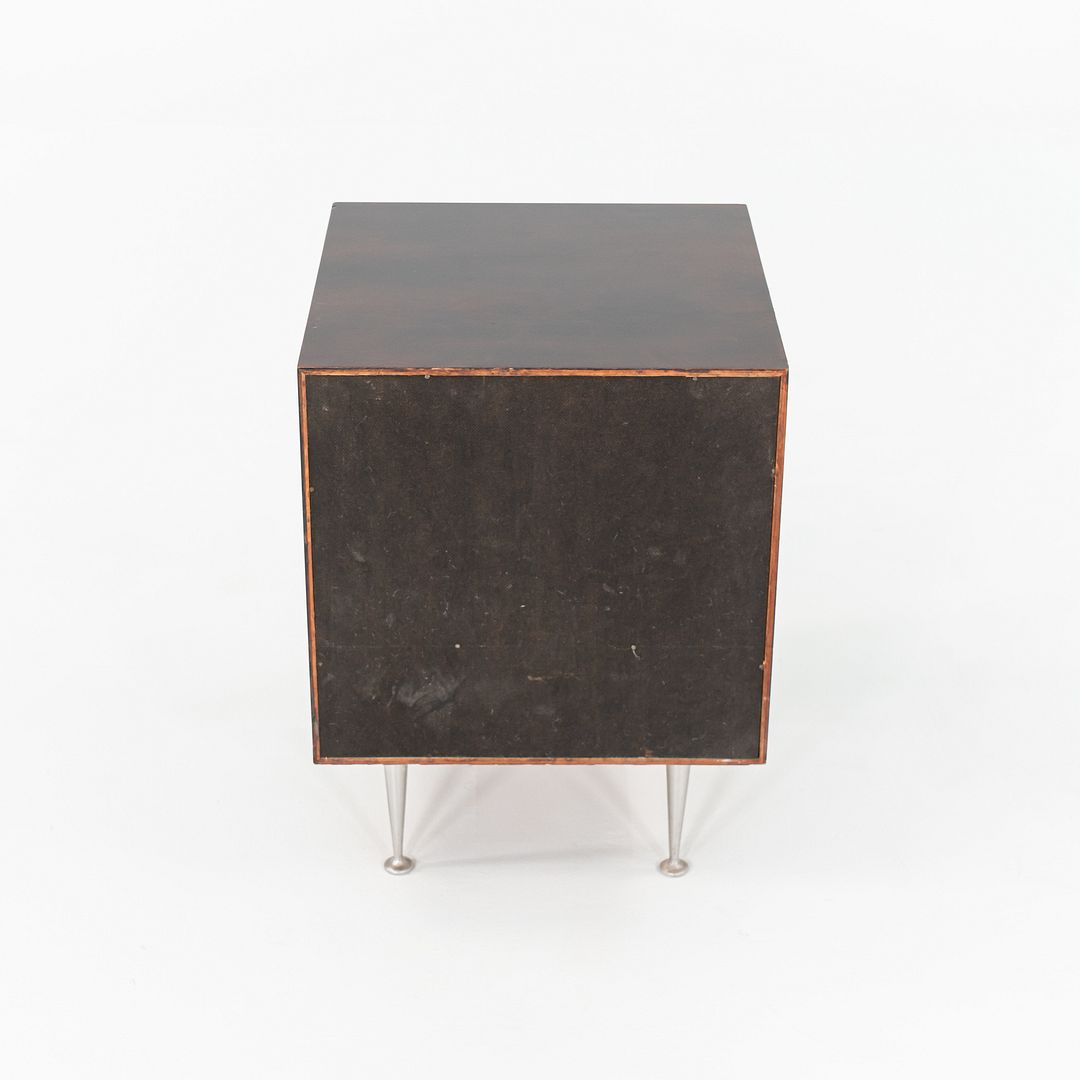 1950s Pair of George Nelson for Herman Miller Thin Edge Rosewood Nightstands