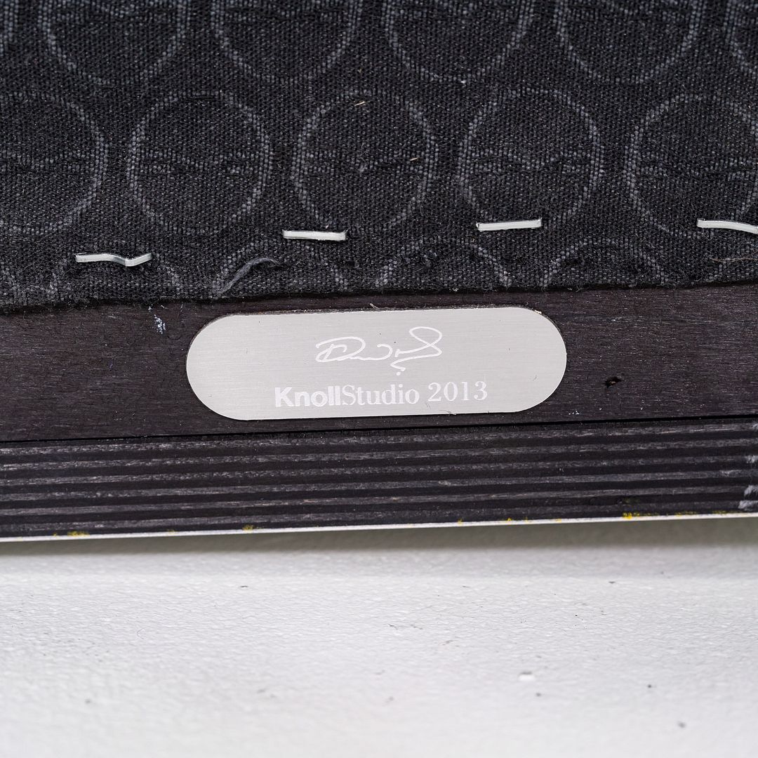 2022 David Adjaye for Knoll Washington Prism Side Table in White / Black Marble