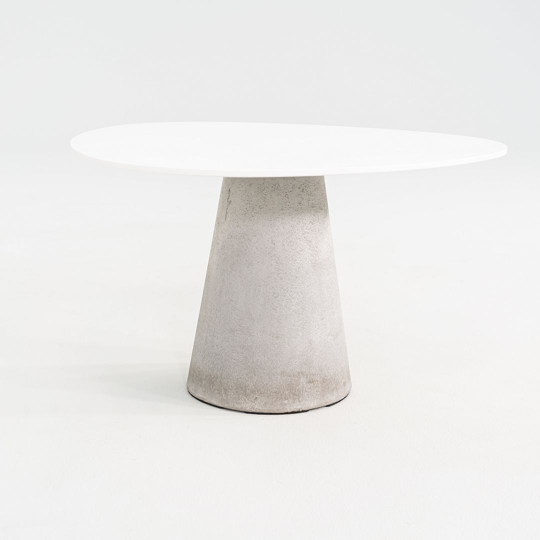 2010s Wolfgang Mezger for Davis Tosca Side / Coffee Table with Concrete Base