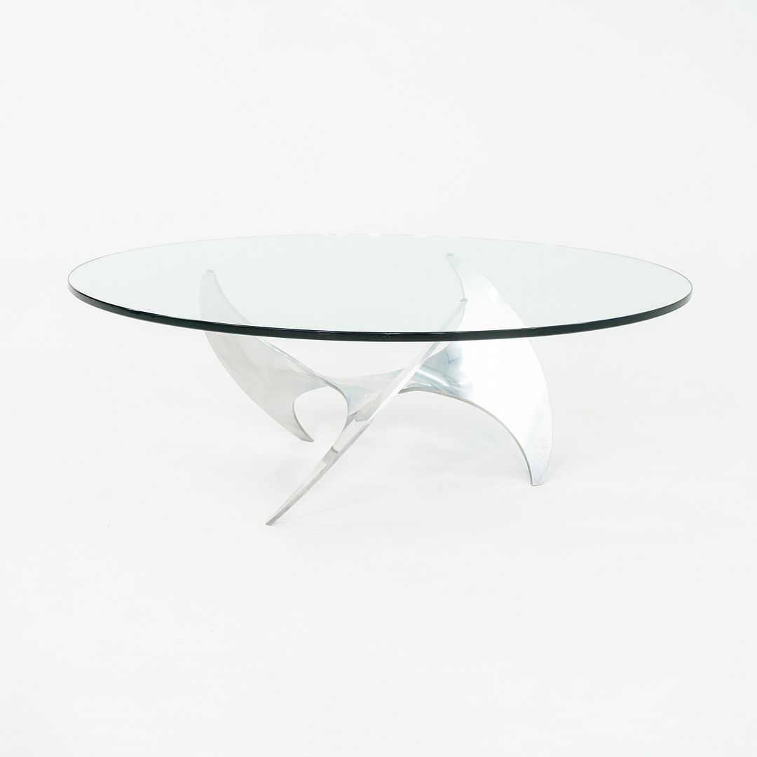 1960s Knut Hesterberg for Ronald Schmitt K9 Propeller Coffee Table 44 inches