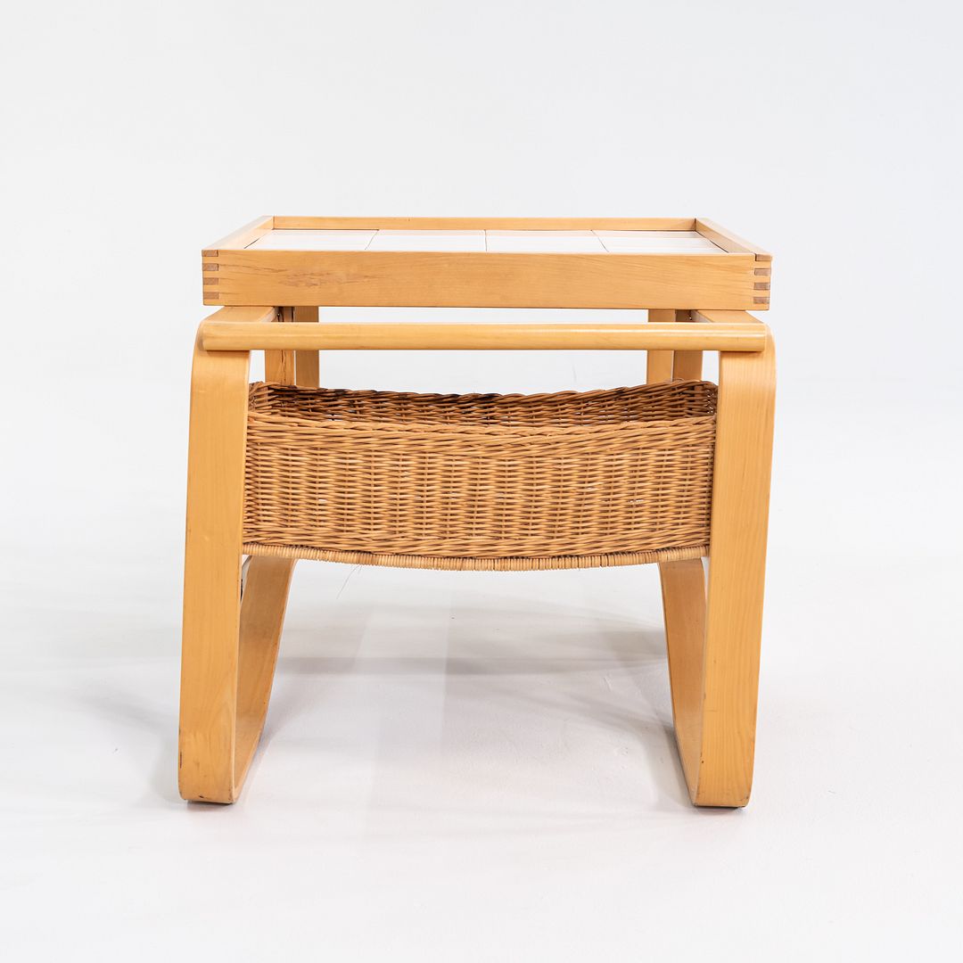 1970s Alvar and Aino Aalto for Artek Tea Trolley in Birch with Ceramic Tile