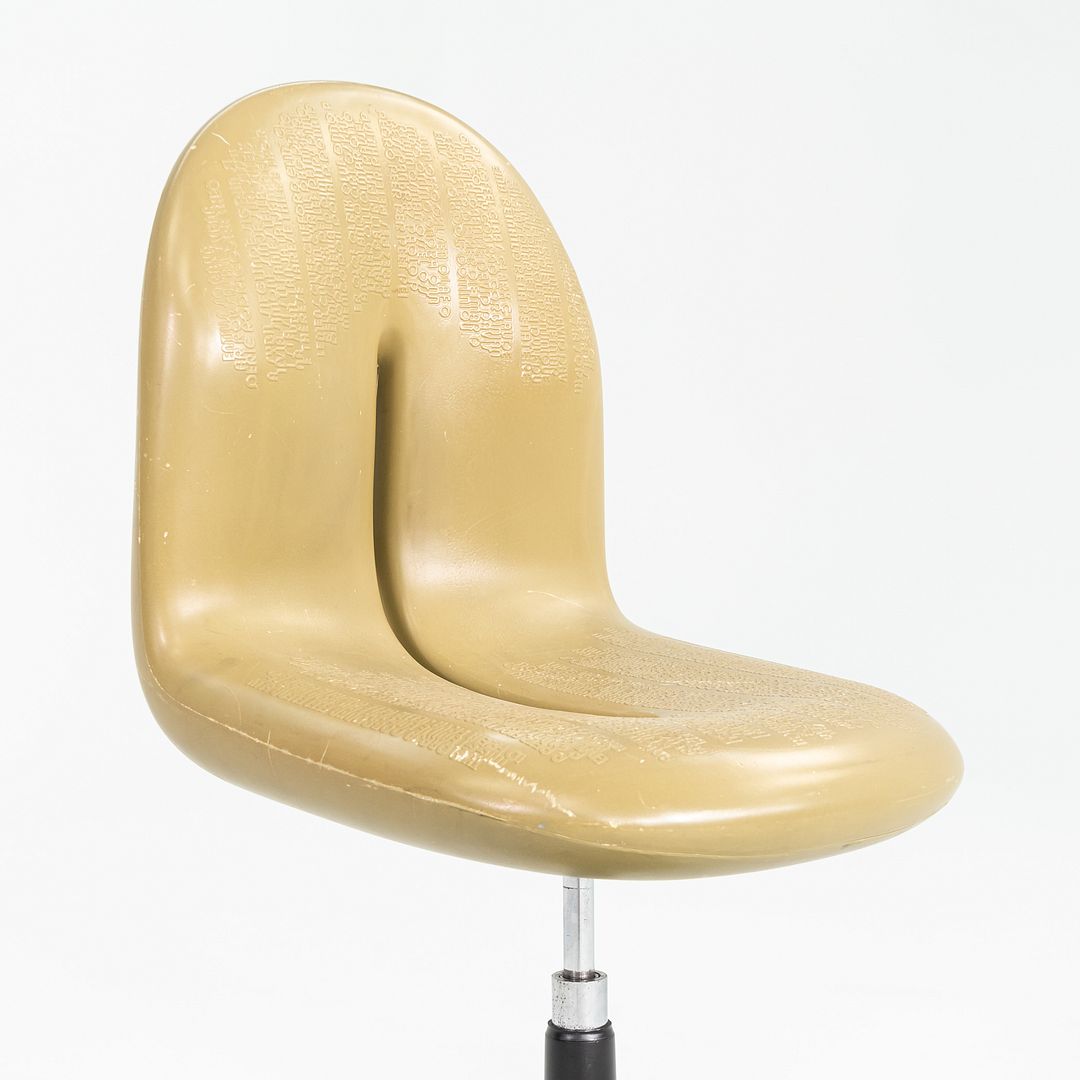 1970s Ernest H. Igl for Bayer AG 'Hadi' Space Age Writing Desk and Side Chair