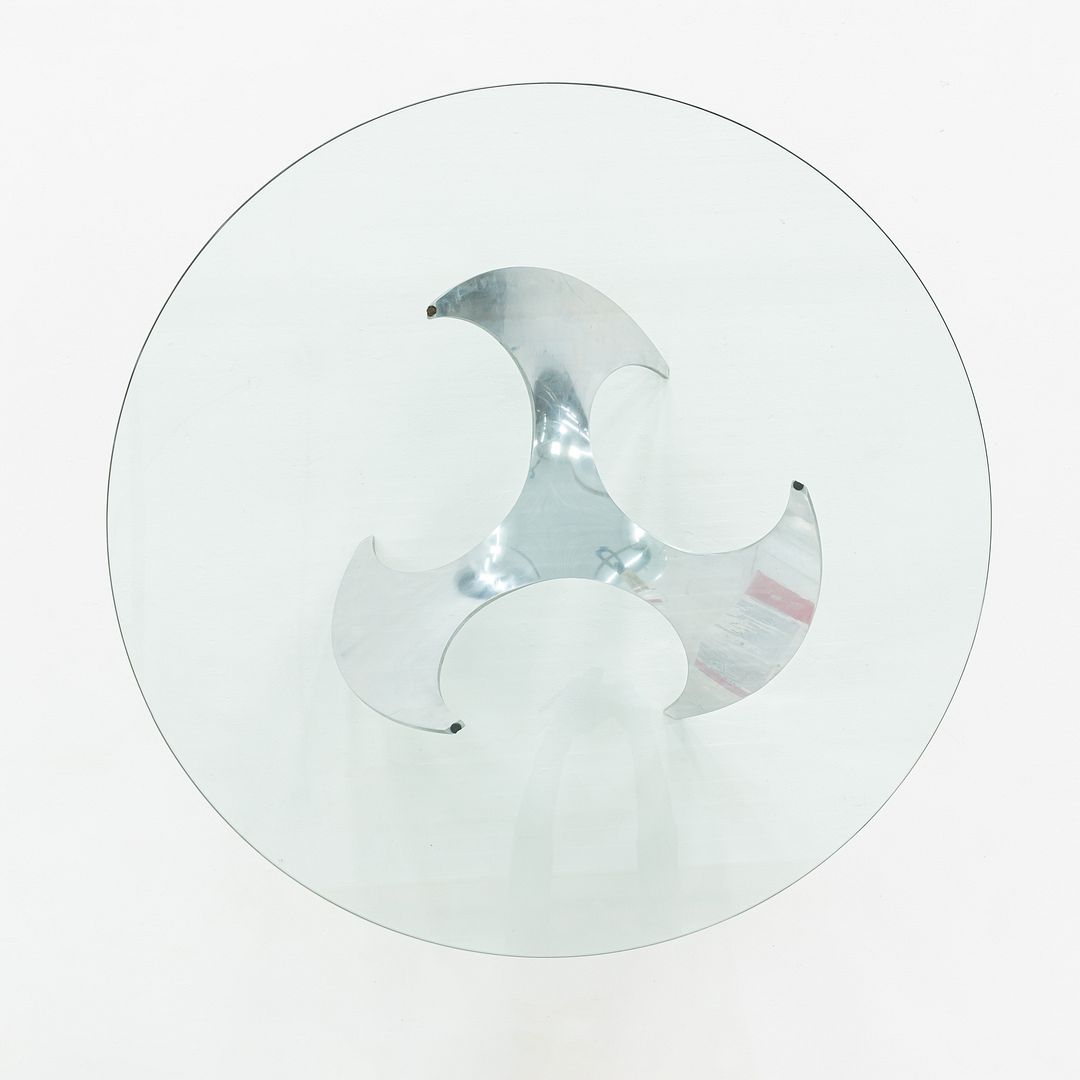 1960s Knut Hesterberg for Ronald Schmitt K9 Propeller Coffee Table 44 inches