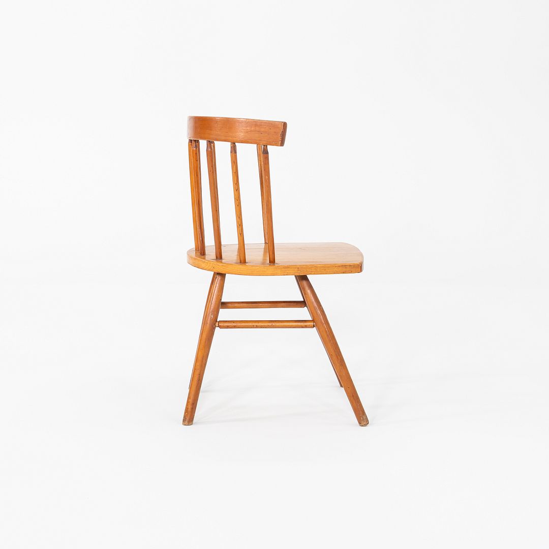 1949 George Nakashima for Knoll N19 Straight Chair in Solid Birch Early Example
