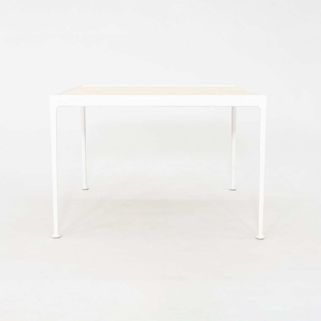 1970s Richard Schultz for Knoll 1966 Outdoor Dining Table w/ Yellow Top 38 inch