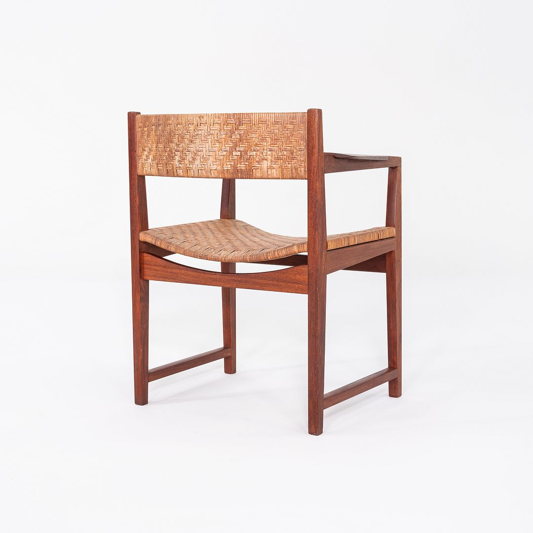 C. 1958 Peter Hvidt & Orla Molgaard-Nielsen for Soborg Dining Arm Chair in Teak