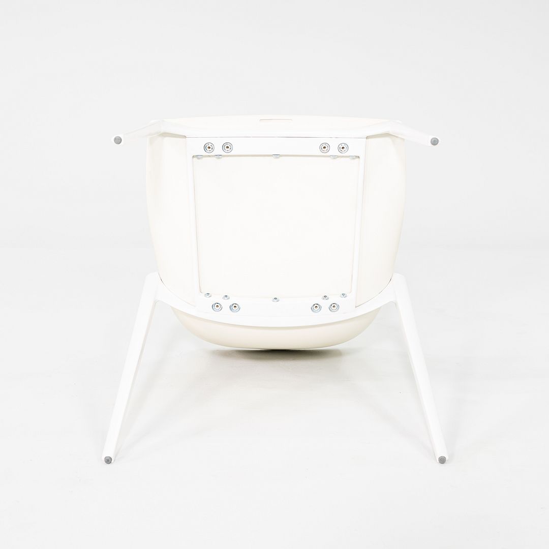 2020s Set of Six Marco Maran for Parri Hoop Stacking Dining Chairs in White