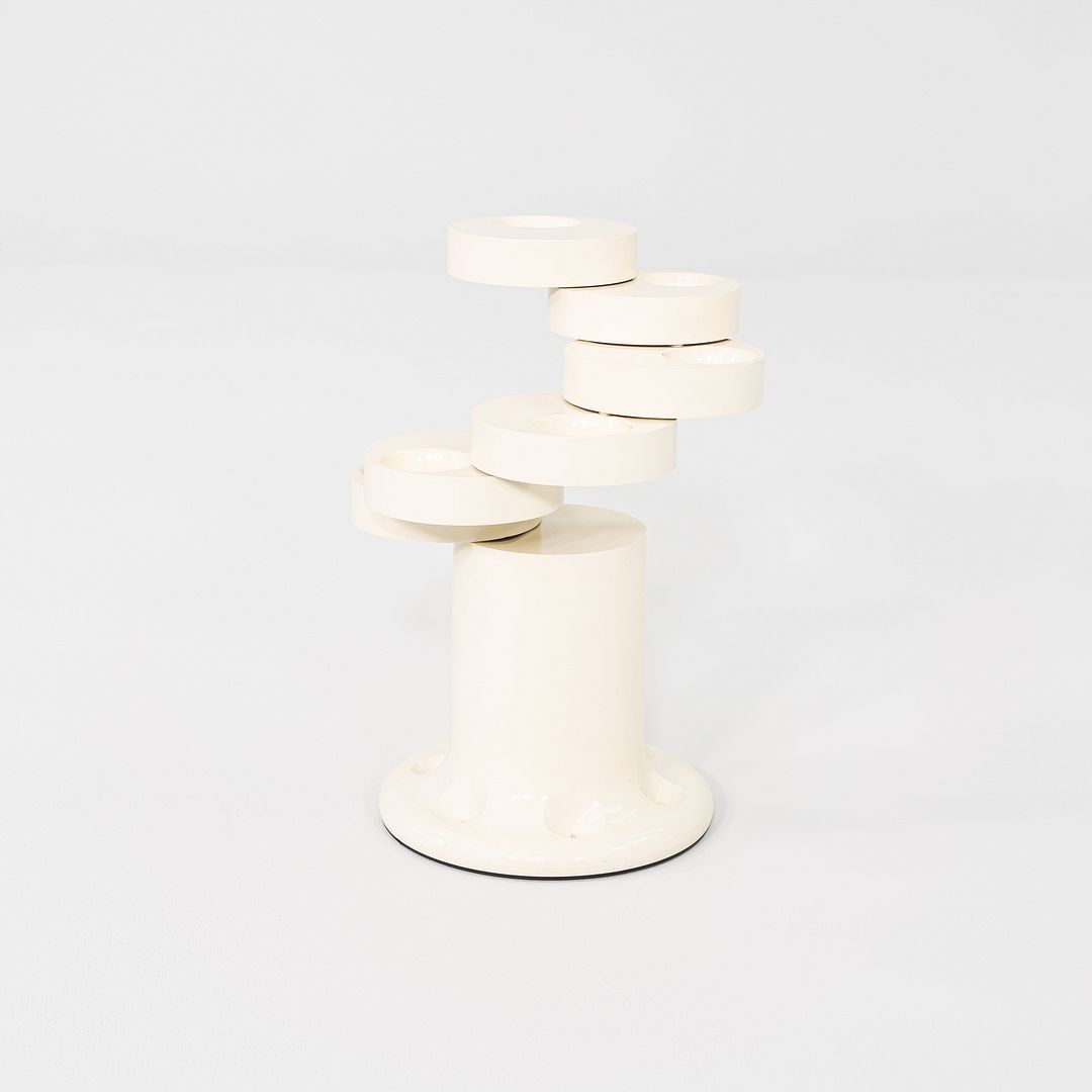 1970s Giancarlo Piretti for Anonima Castelli Pluvium Umbrella Stand in White