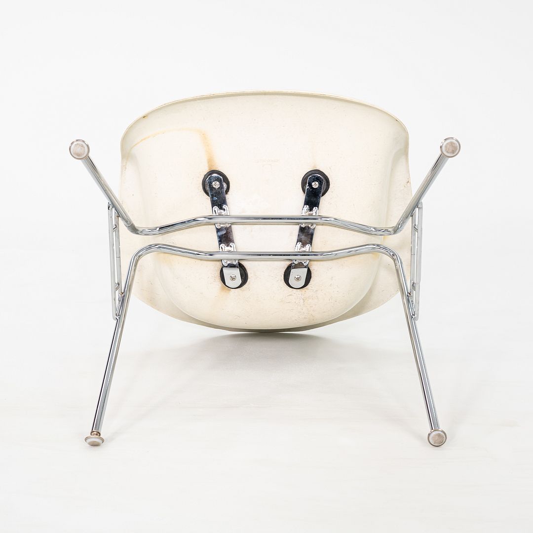 1960s Herman Miller Eames Fiberglass Arm Shell (no base) in Parchment Fiberglass 45x Available