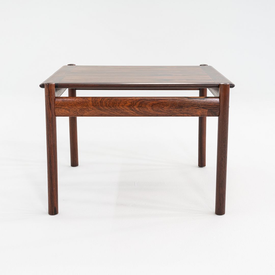 1960s Sven Ivar Dysthe for Dokka Mobler Rosewood Side / End Table 3x Available
