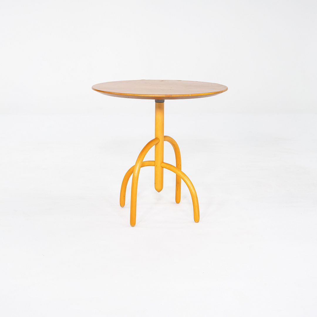 1997 Lawrence Laske for Knoll Studio Saguaro Cactus Table in Birch, 20 inches