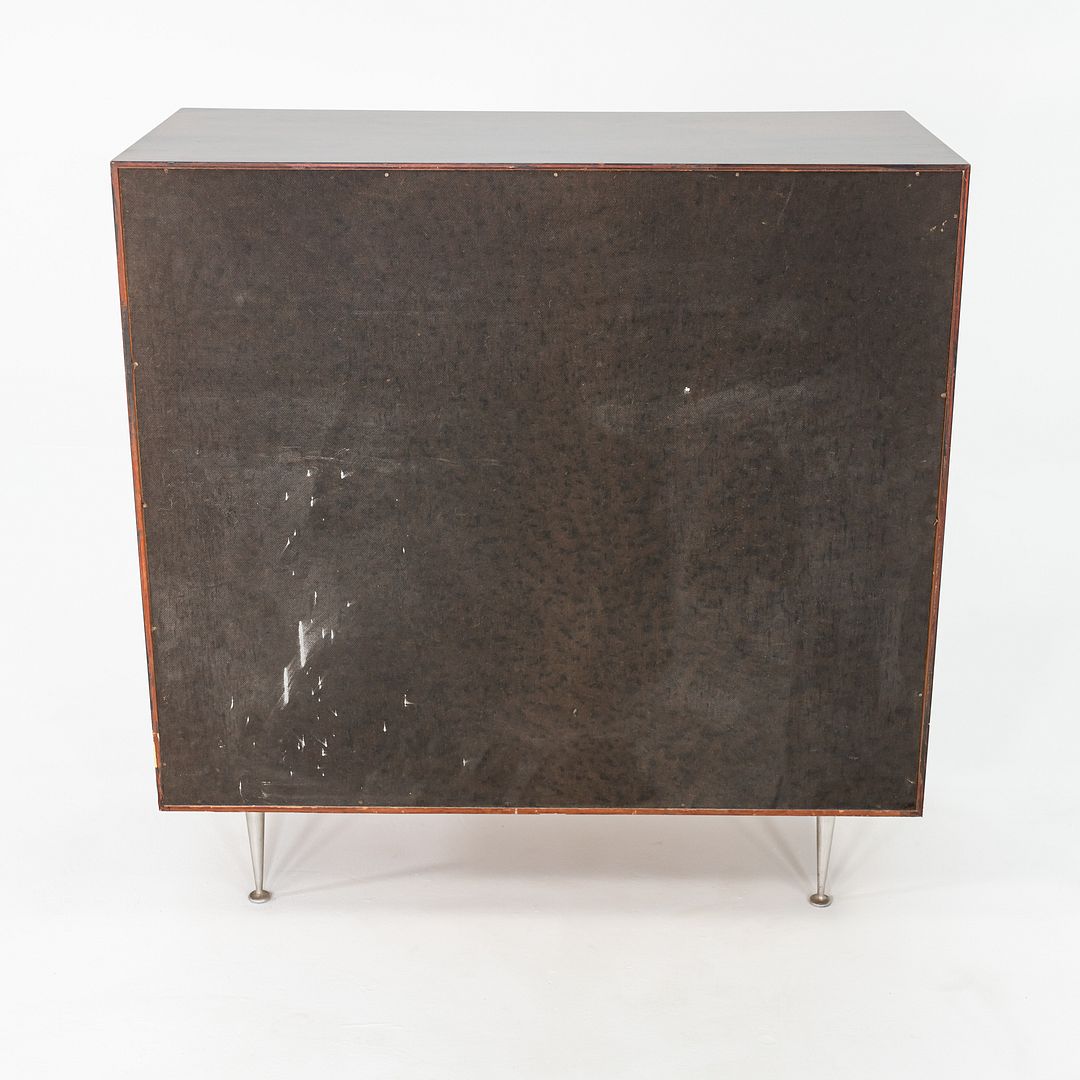 1950s George Nelson for Herman Miller Thin Edge Rosewood Five-Drawer Dresser