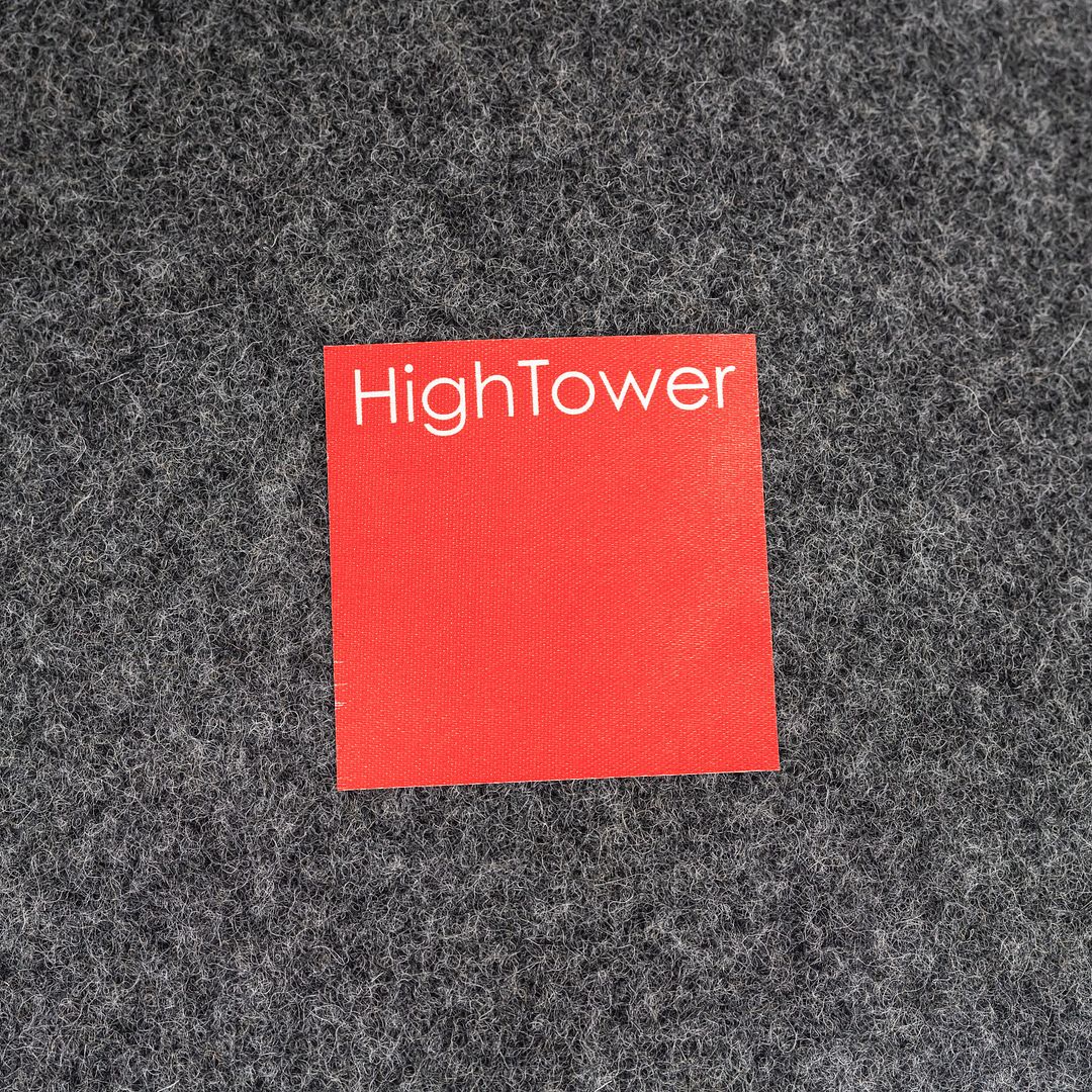 2020s Pair of Flemming Busk for Hightower K2 Swivel Lounge Chairs in Grey Fabric