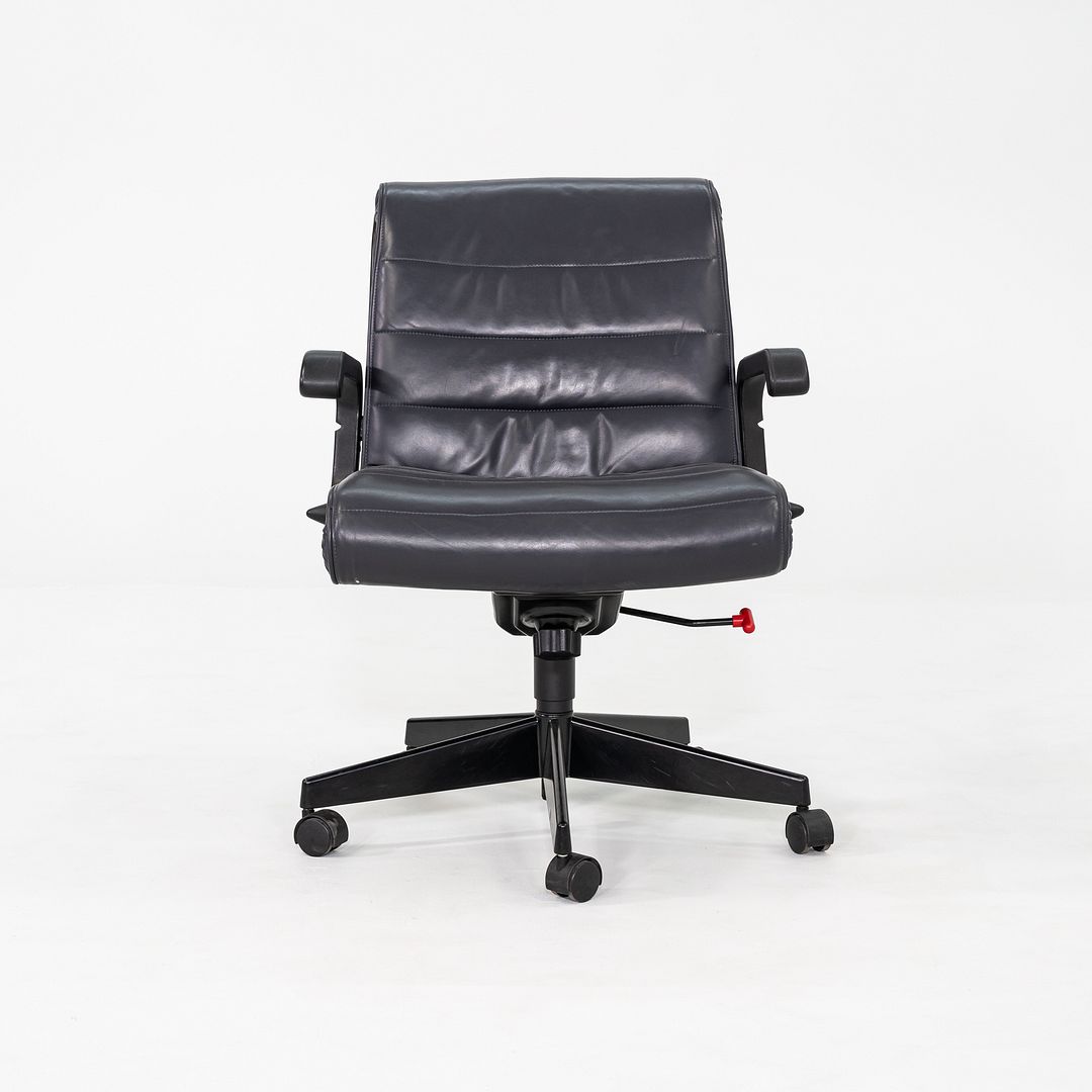 C. 2001 Richard Sapper Management Desk Chair Grey with Tilt Mechanism 12+ Avail