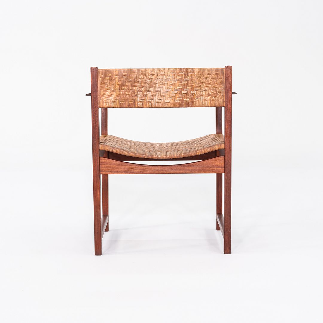 C. 1958 Peter Hvidt & Orla Molgaard-Nielsen for Soborg Dining Arm Chair in Teak