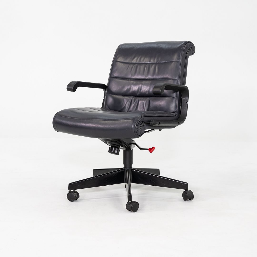 C. 2001 Richard Sapper Management Desk Chair Grey with Tilt Mechanism 12+ Avail