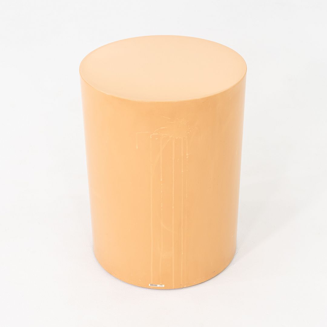 Pair of 1970s Paul Mayen for Intrex Habitat Lacquered Pedestal Tables 18 inches