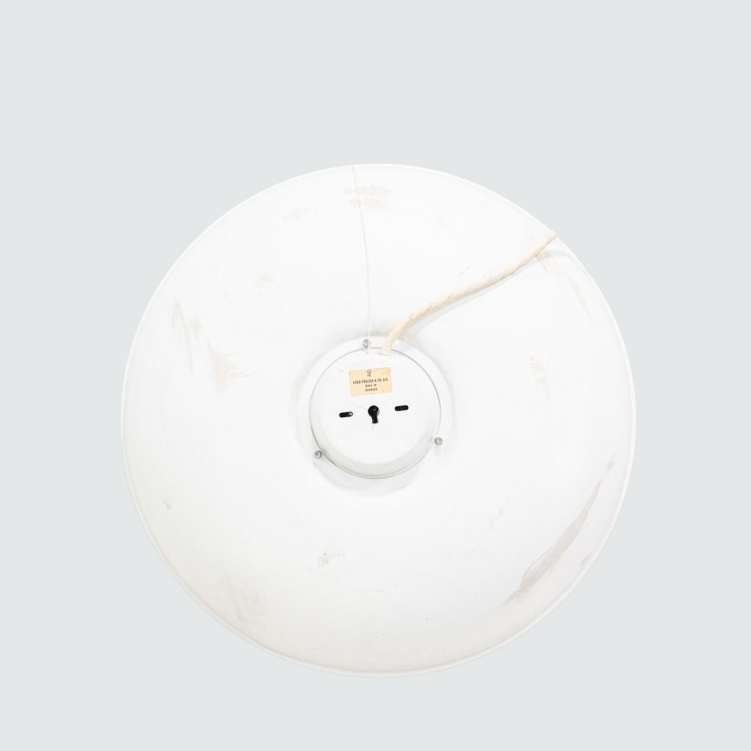 C. 1965 Poul Henningsen for Louis Poulsen PH Mirror in White, Danish Design