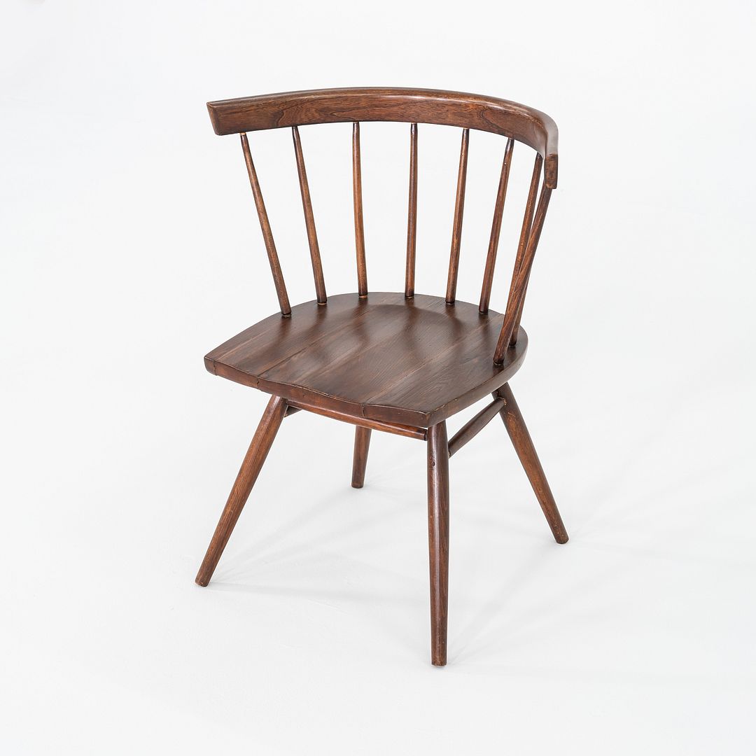 1949 George Nakashima for N19 Knoll Straight Chair in Walnut, Freshly Refinished