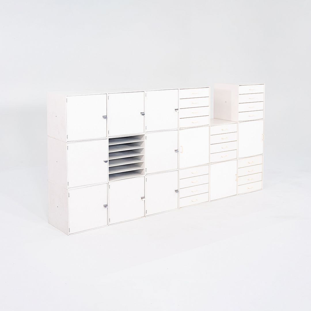 17x Modules of 1970s Palaset Storage Cubes by Ristomatti Rattia for Treston