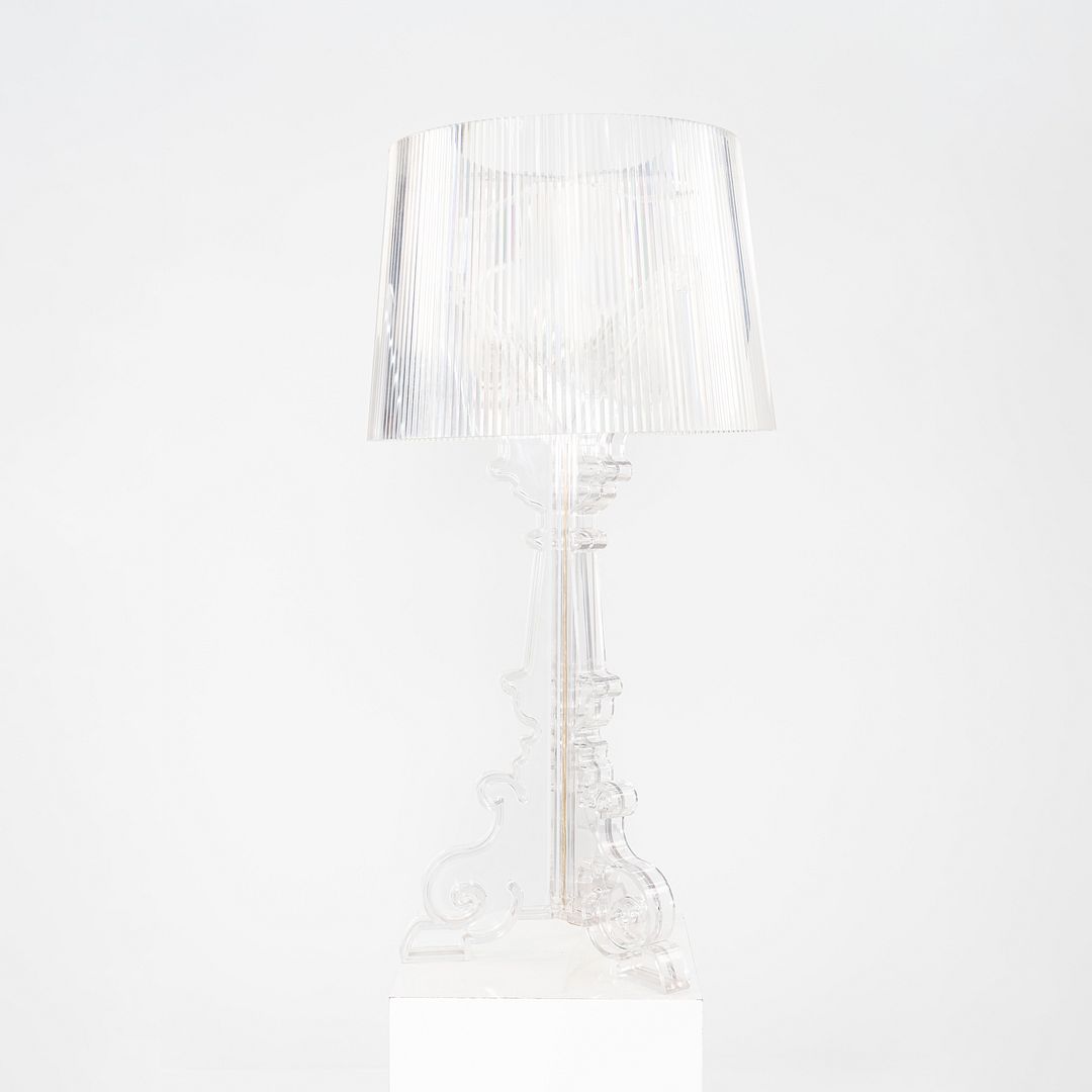 C. 2004 Ferruccio Laviani for Kartell Bourgie Table Lamp in Clear Made in Italy